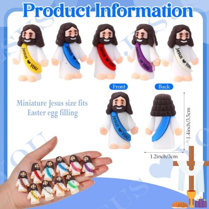 Easter Pre-Sale SAVE 7%🔥Original Design Mini Jesus Figures Jesus Loves You