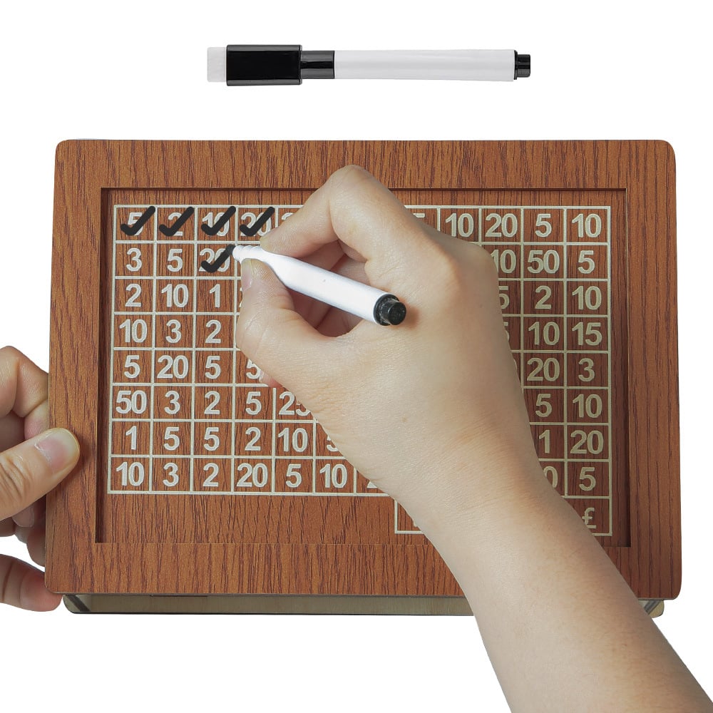 🔥Last Day Sale 49% OFF🔥💴Cash Vault Wooden Savings Box📦