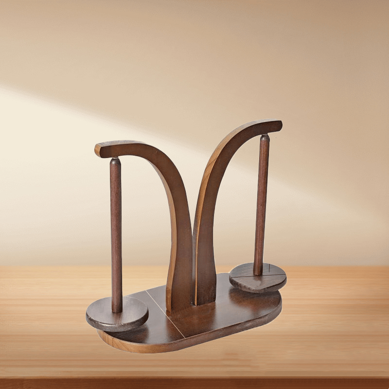 🎁Lowest price ever💥🧵Wooden Yarn Spool Rack