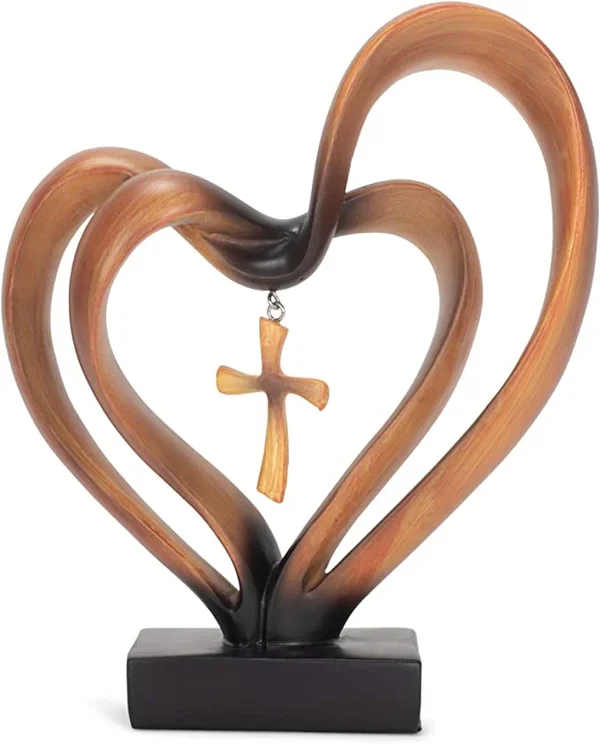 🔥Last Day 50% OFF🔥-✝Easter Jesus Entwined Hearts Cross💞