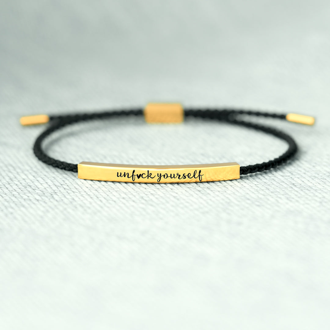 Unf♥ck Yourself Tube Bracelet