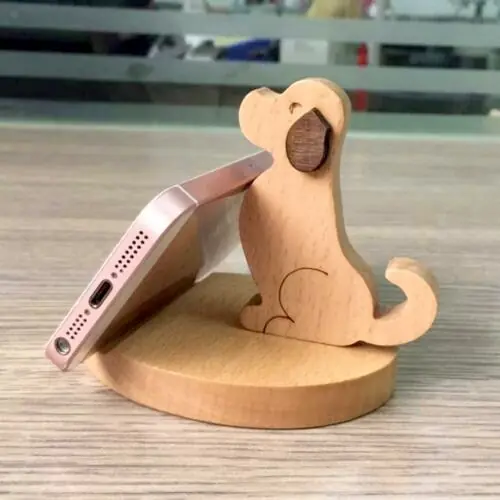 Handmade Wooden Phone Stand