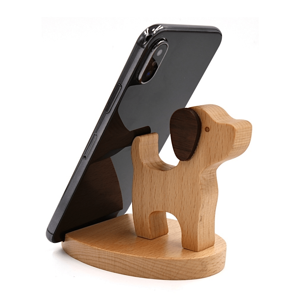 Handmade Wooden Phone Stand
