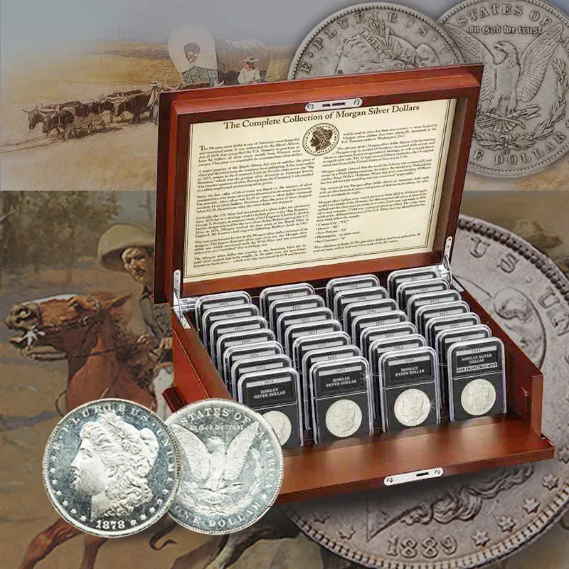 🔥 FLASH SALE! Complete 28-Piece Morgan Silver Dollar Set (1878-1921) ⚡ Limited Stock, Selling Out Fast!