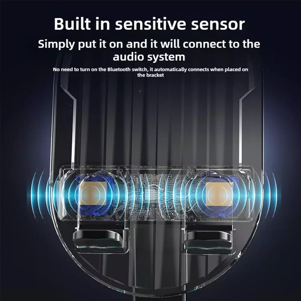 🔥New Year Sale-49% OFF🔥3-In-1 Phone Holder Inductive Bluetooth Speaker