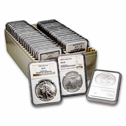🪙1986-2024 American Silver Eagle 39 pcs Set