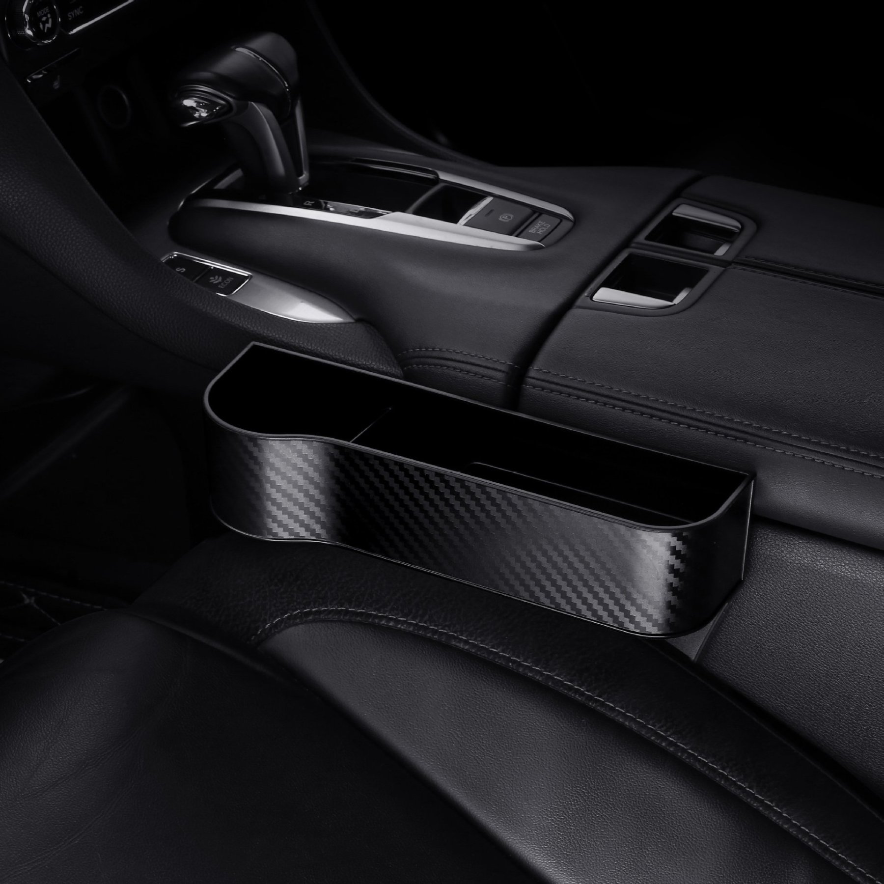 🎉Leather Multifunctional Car Seat Organizer