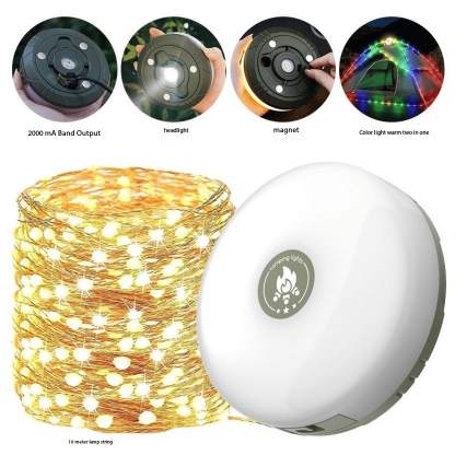 🔥Hot Sale🔥Camping Outdoor Waterproof Portable Stowable String Light