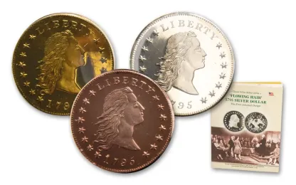 💴Last 12 sets!!! 🪙The Complete Set Of 1794-1804 Liberty Flowing Hair Silver Dollar(11Pcs)