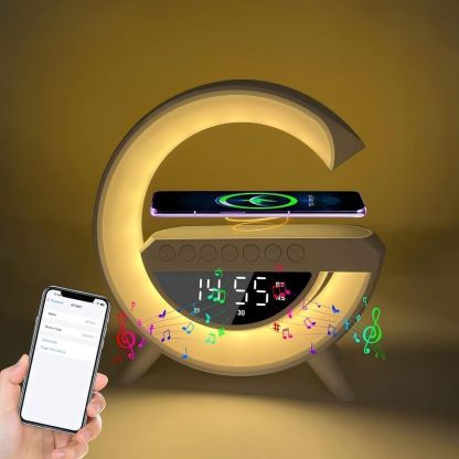 🔥Last Day 49% OFF🧶G-shaped Led Wireless Charging Speaker