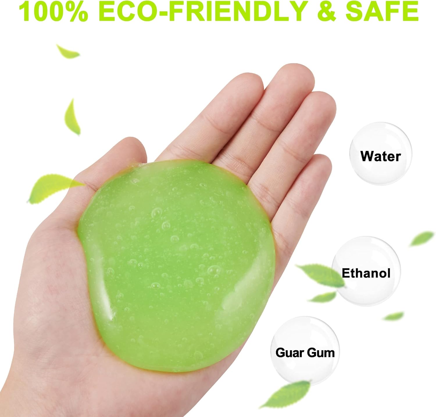 4 Pack Cleaning Gel for Car,320g (2.8oz/pcs)