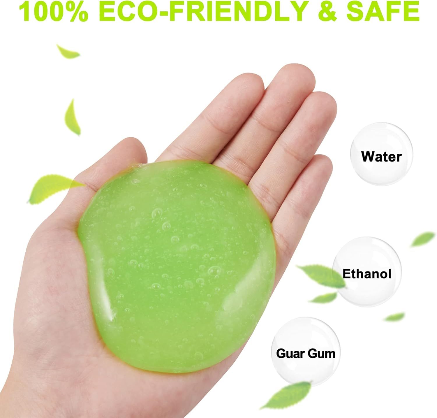 4 Pack Cleaning Gel for Car,320g (2.8oz/pcs)