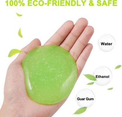 4 Pack Cleaning Gel for Car,320g (2.8oz/pcs)