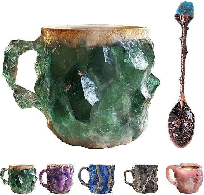 Last 4 hours 57% OFF -2024 New Mineral Crystal Coffee Mugs