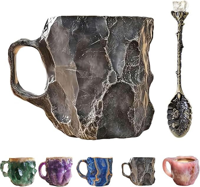 Last 4 hours 57% OFF -2024 New Mineral Crystal Coffee Mugs