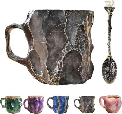 Last 4 hours 57% OFF -2024 New Mineral Crystal Coffee Mugs