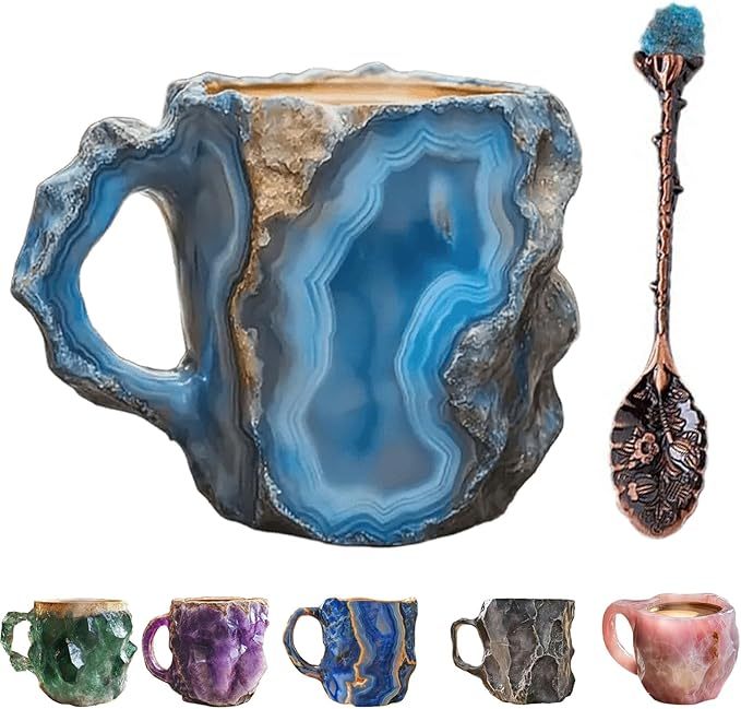 Last 4 hours 57% OFF -2024 New Mineral Crystal Coffee Mugs