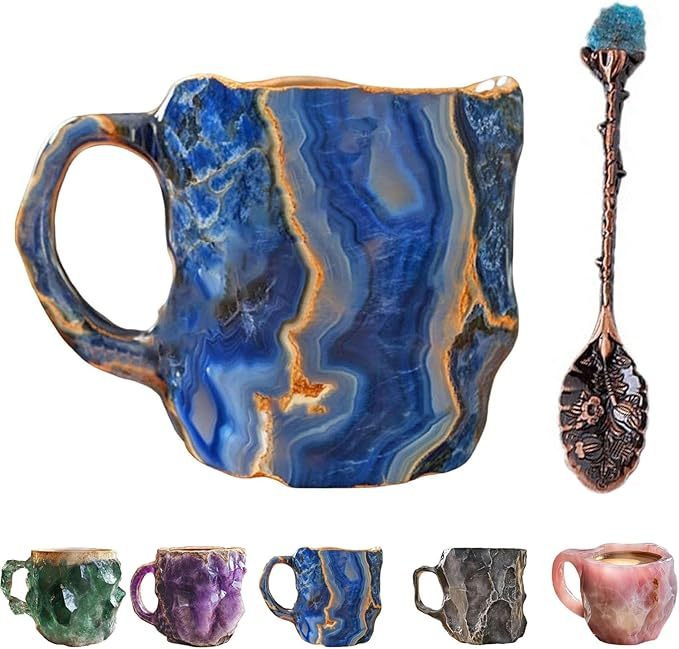 Last 4 hours 57% OFF -2024 New Mineral Crystal Coffee Mugs