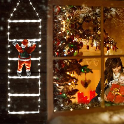 🎅Christmas Sale🎄 LED Christmas Lights with Santa Claus