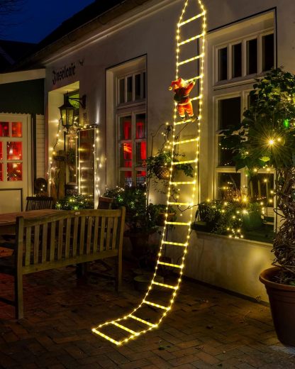 🎅Christmas Sale🎄 LED Christmas Lights with Santa Claus