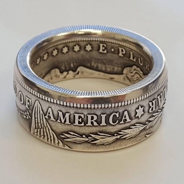 🎁1921 Classic Morgan Dollar Coin Ring