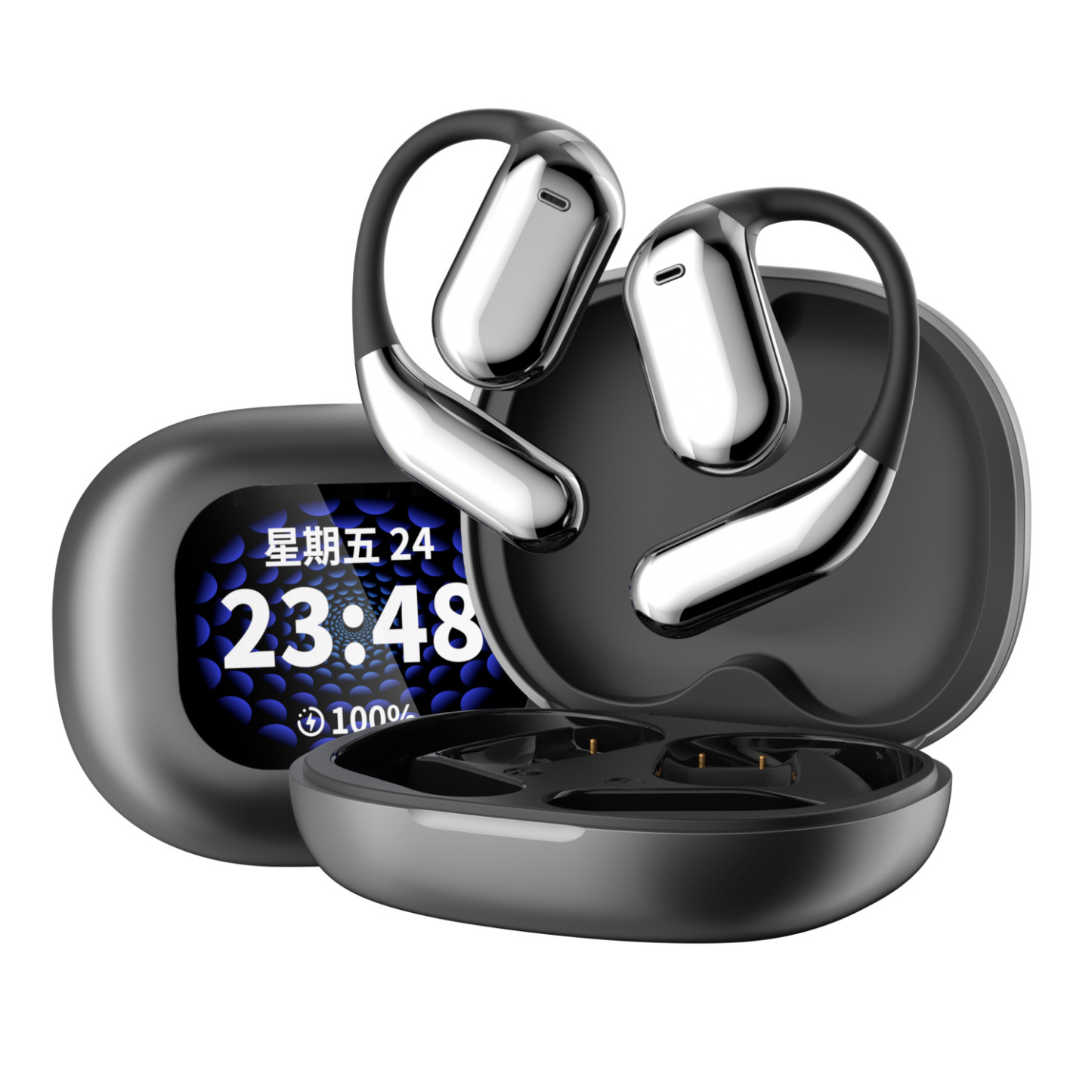 🔥Last Day 75% OFF🎧AI Translator On-Ear Bluetooth Headset 