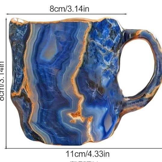 Last 4 hours 57% OFF -2024 New Mineral Crystal Coffee Mugs