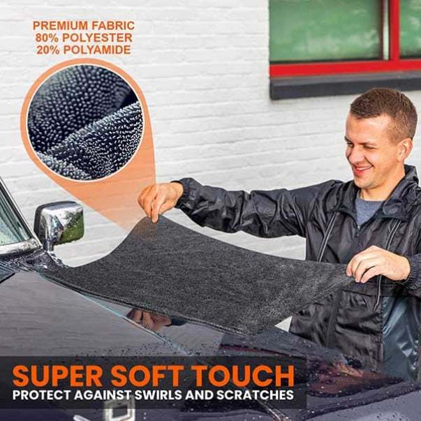 Twisted-Loop Drying Towel for Cars-9.99 ONLY TODAY!!!