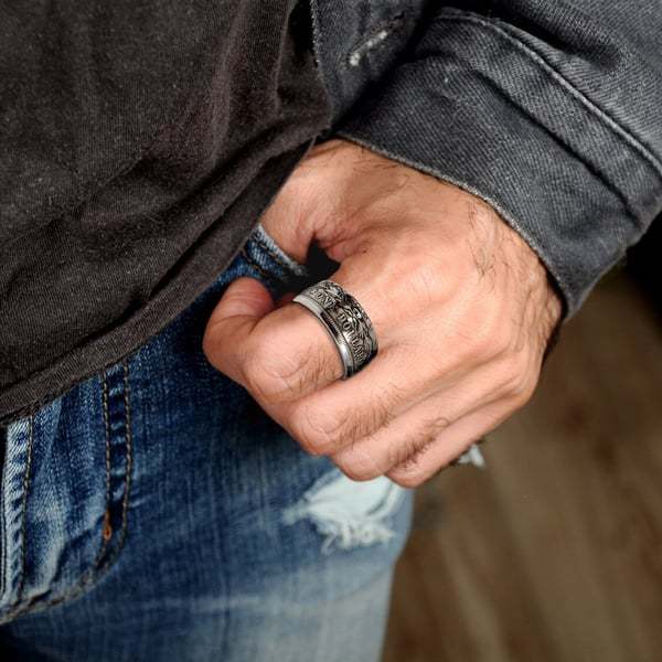 🎁1921 Classic Morgan Dollar Coin Ring
