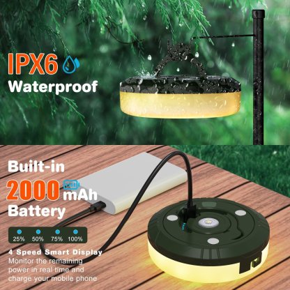 🔥Hot Sale🔥Camping Outdoor Waterproof Portable Stowable String Light