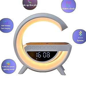 multifunctional wireless charger lamp