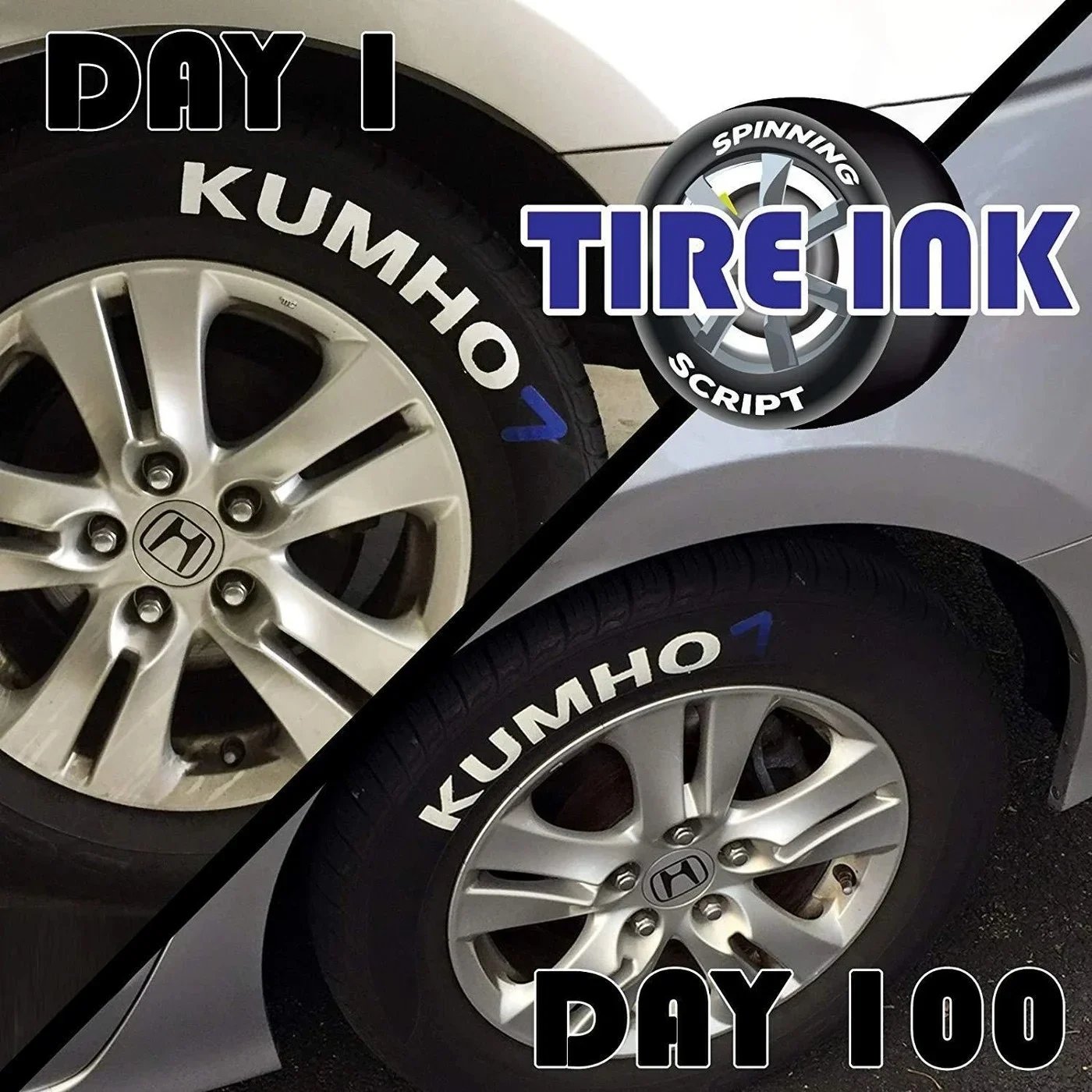 💝How To Make Your Car Look Cooler Instantly💝 Waterproof Tire Paint Pen