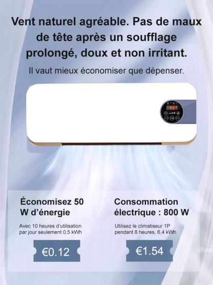 Climatiseur mural domestique chaud et froid-Garantie à vie - Prix réduit limité dans le temps