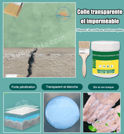 Artefact étanche transparent