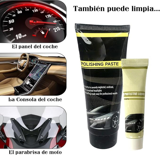 Kit de restauration de phares de voiture pour restauration de phares de voiture pour restaurer les phares troubles, restaurateur de phares jaunâtres ou usés