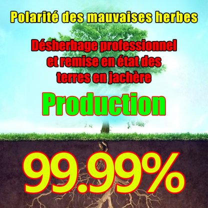 【Herbicide doublement certifié par le Ministère français de l'Agriculture et l'Ange Bleu】