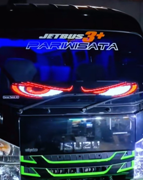 [Exclusive production]Colorful Eye Lamp Soft Screen for Car Windows