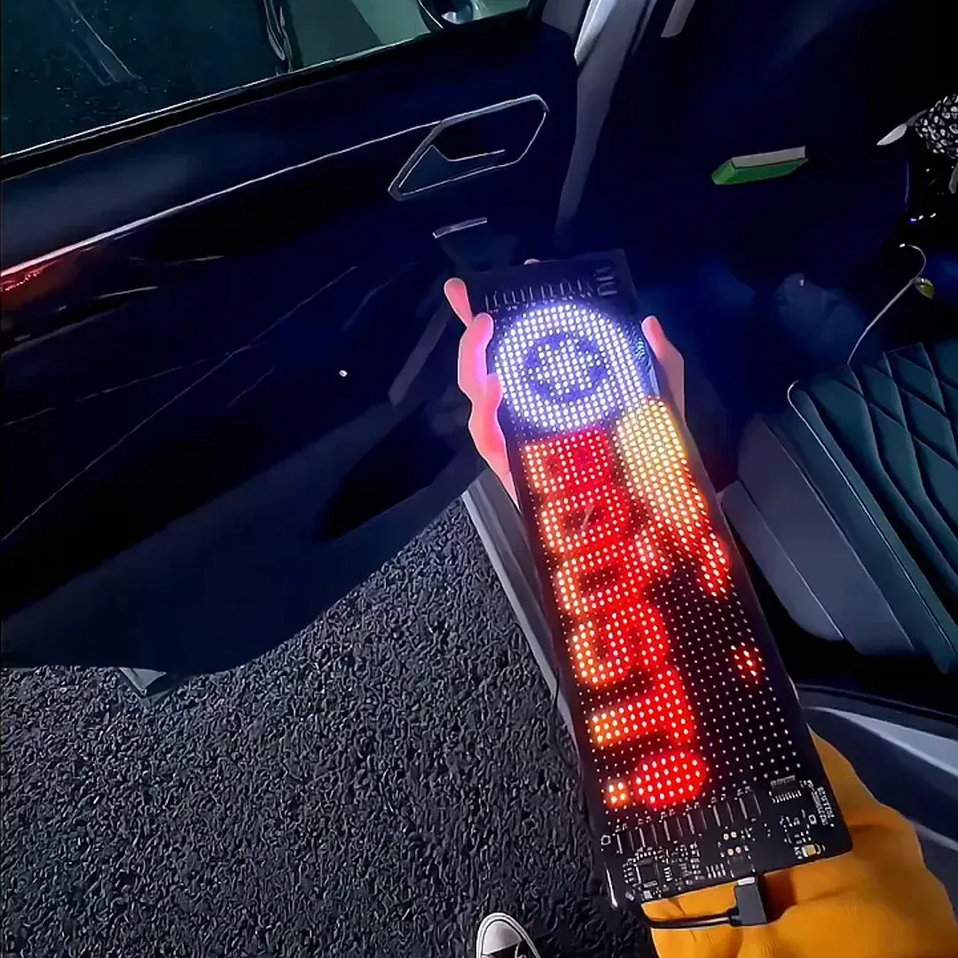 [Exclusive production]Colorful Eye Lamp Soft Screen for Car Windows-joytrump