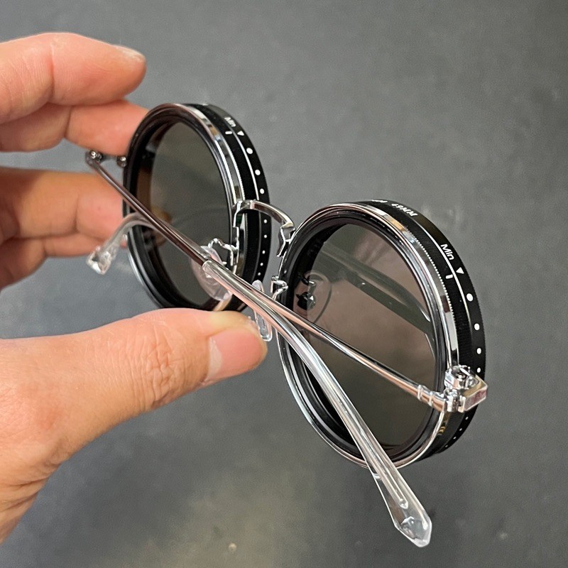 Adjustable Light-Reducing Sunglasses with Camera NG Filter Fishing, Photography, Motorcycles, and Niche Shooting-joytrump