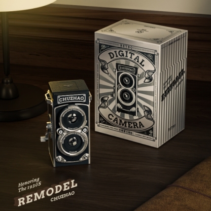  Samsend chuzhao Mini Retro Digital Photography TLR Camera 24MP