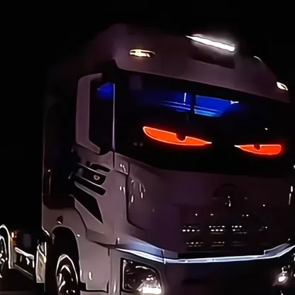 [Exclusive production]Colorful Eye Lamp Soft Screen for Car Windows