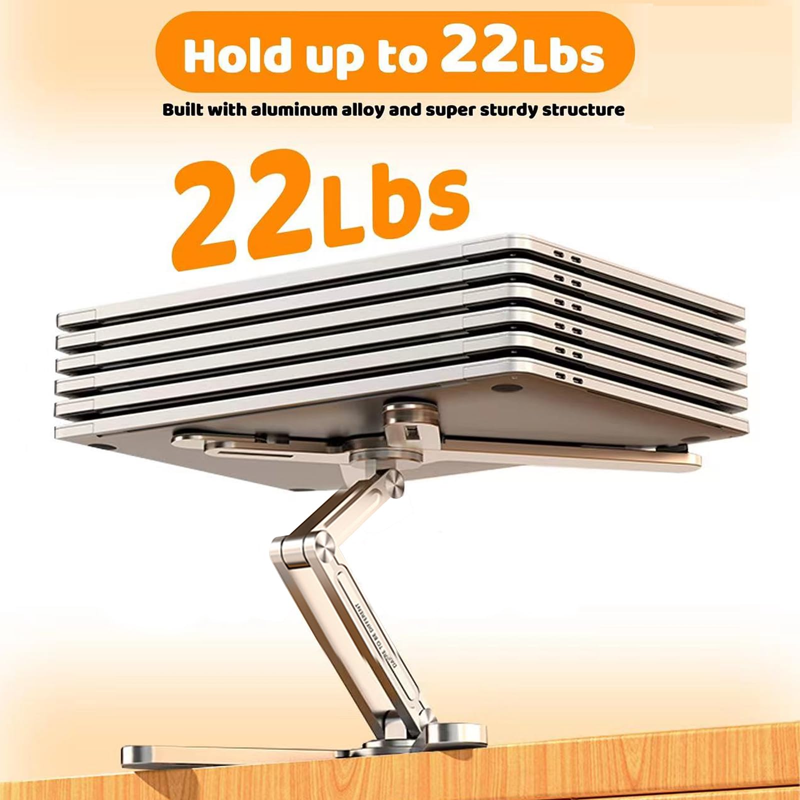 3X Height Adjustable Laptop Stand