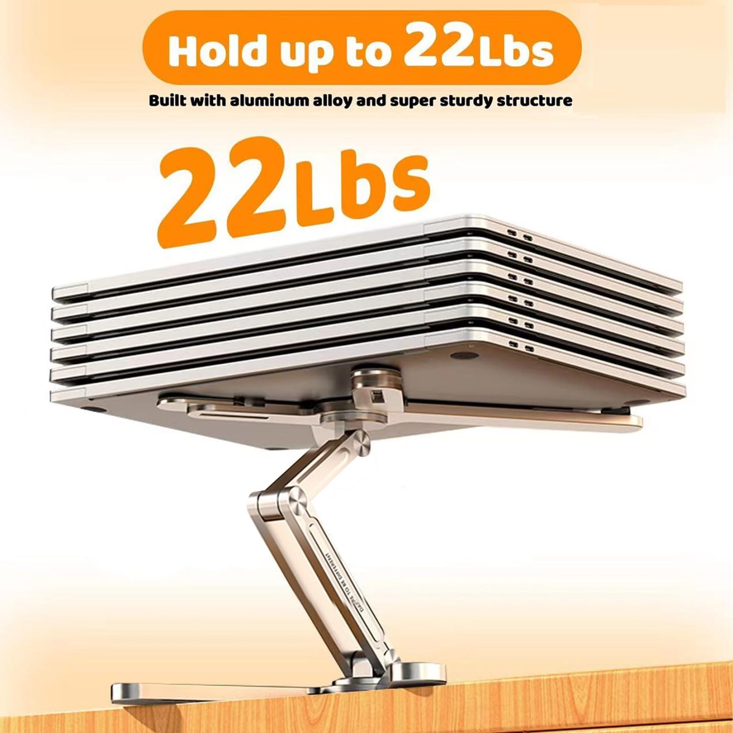 3X Height Adjustable Laptop Stand