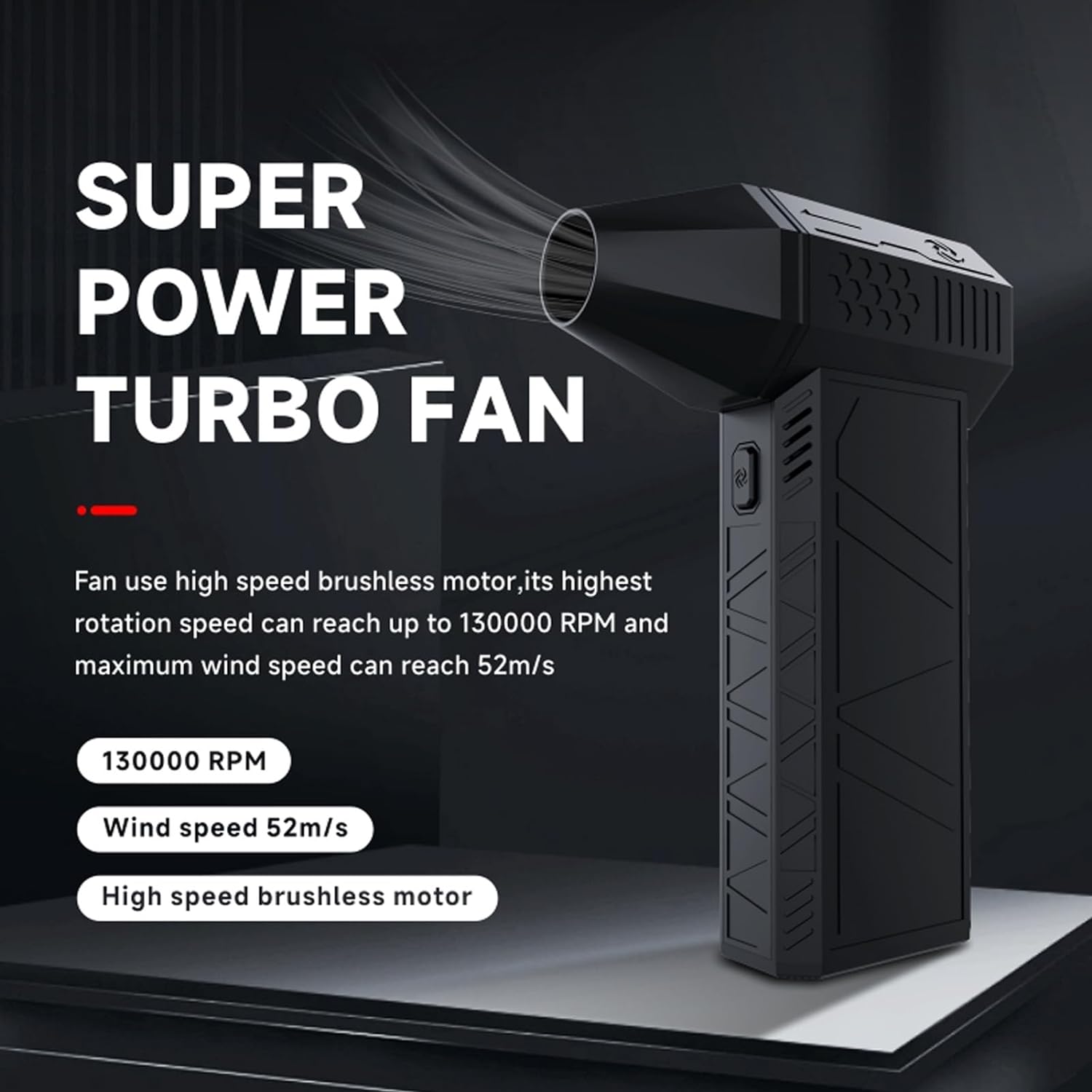 [🎅Early Christmas Sale 49% OFF]130000RPM Super Power Turbo Fan