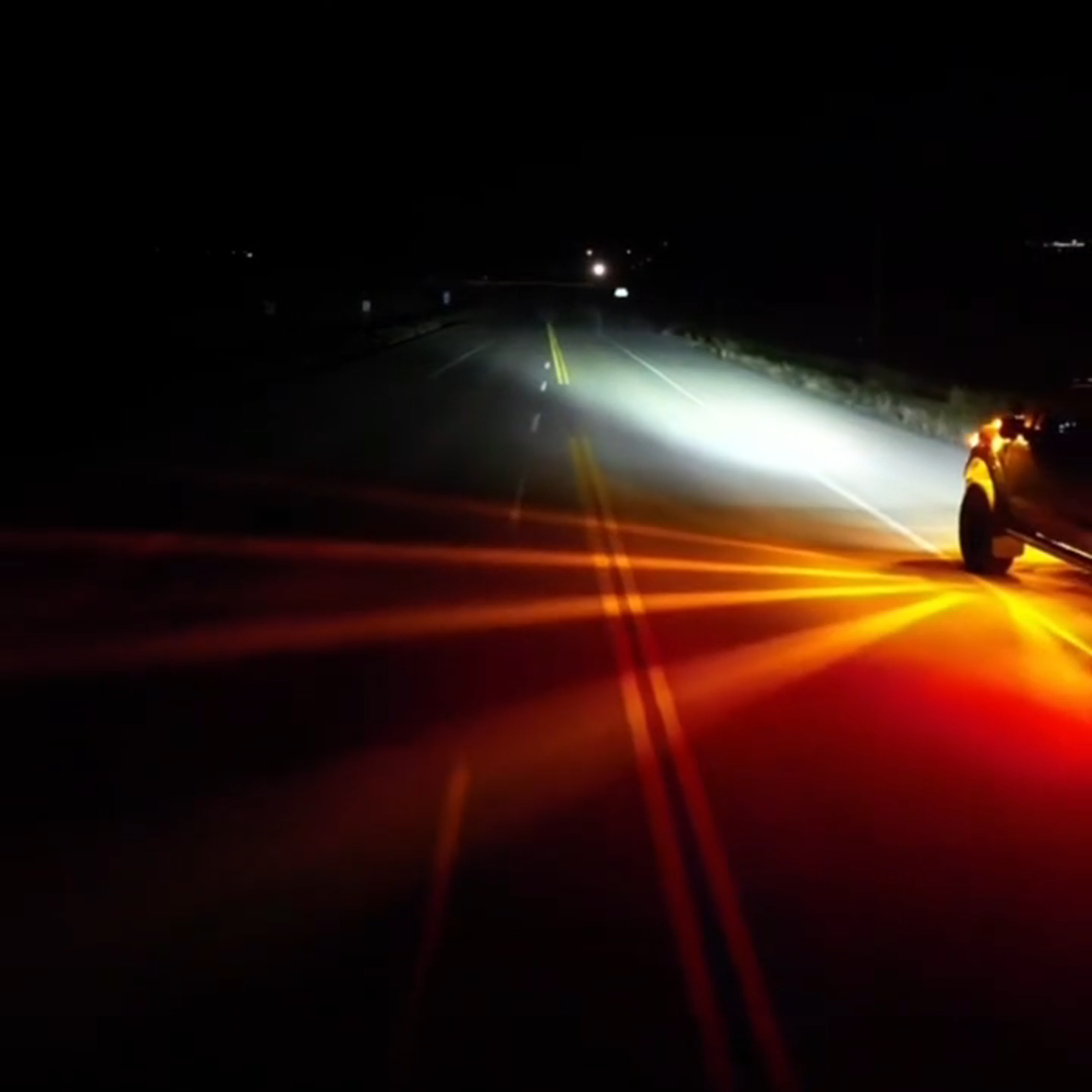 Universal LED Chassis Light - 12V/24V Waterproof Warning Tail Lights for Trucks, Cars, Motorcycles