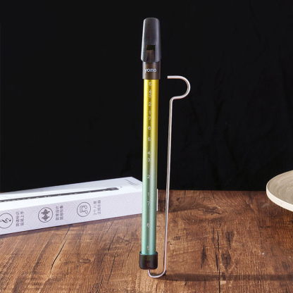 Double-Tone Sliding Flute Whistle Air-Blown Flute Instrument