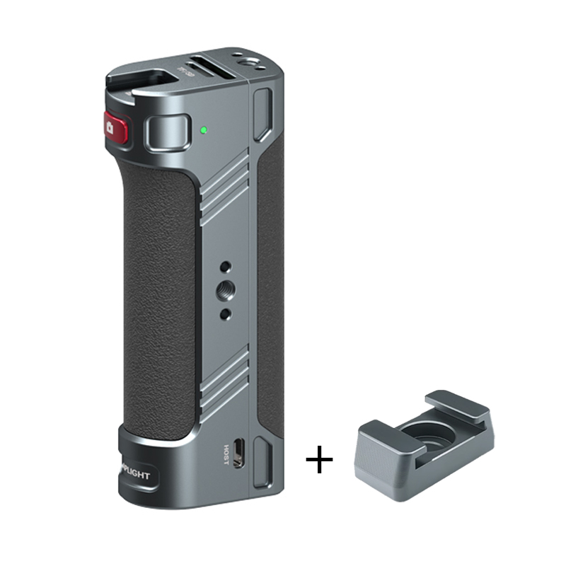 Universal Phone Vlog Kit - 3-in-1 Handle with Fill Light & Mic for iPhone 15/16 Pro, Samsung, Android