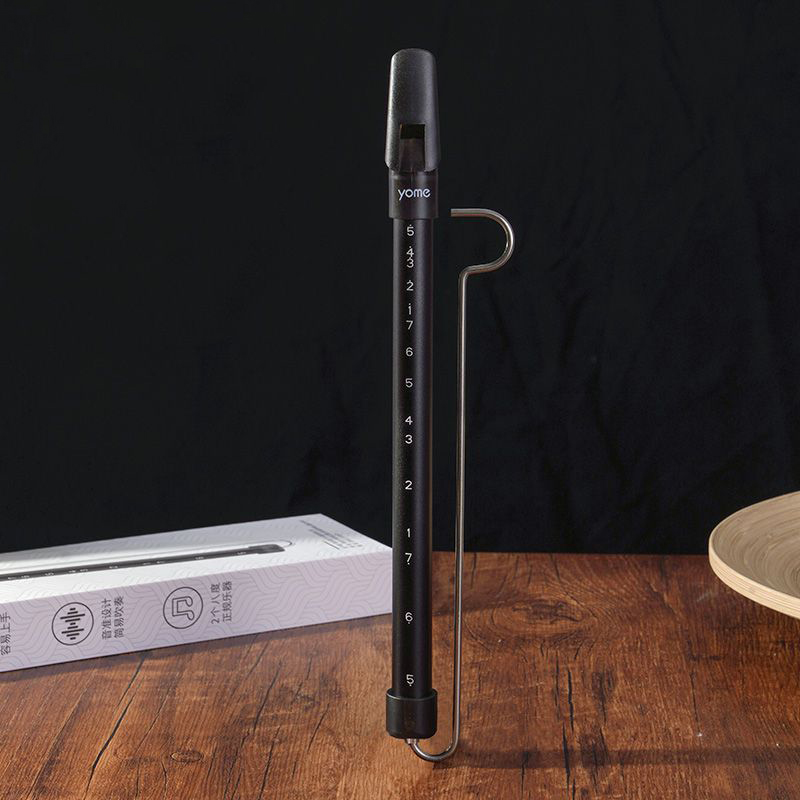 Double-Tone Sliding Flute Whistle Air-Blown Flute Instrument