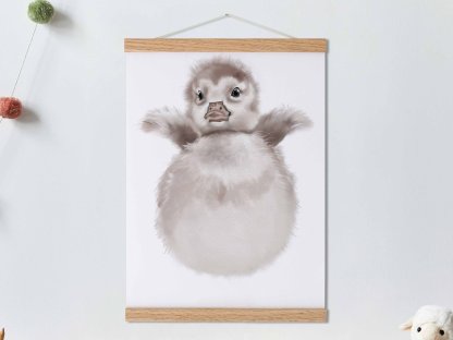 Lovbabe Cute Duck 🦆 Baby Footprint Kit | Personalized Keepsake, Mural Nursery Decor & Children's Room Art, Unique Baby & Pet Gift Animals, Duck Christmas Gifts-Lovbabe