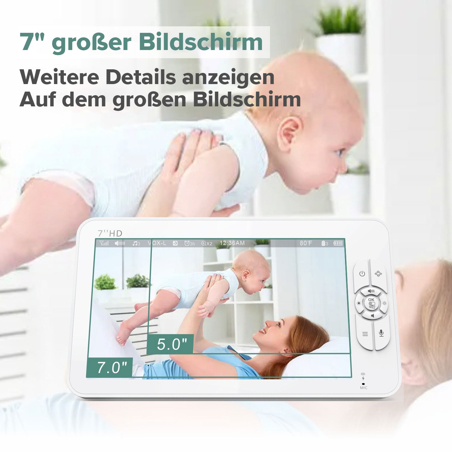 Nomado Babyphone mit Kamera